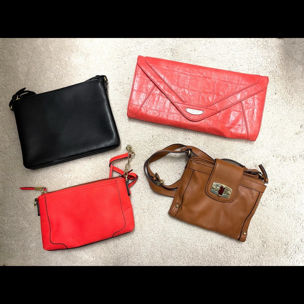 Lot of 4 bags - Nine West, Target, Dillard’s